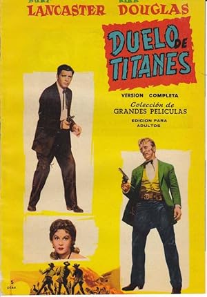 DUELO DE TITANES. Peliculas Famosas, nº 14 (Version completa). Burt Lancaster, Kirk Douglas, Rhon...
