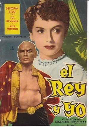 EL REY Y YO. Peliculas Famosas, nº 20 (Version completa). Deborah Kerr, Yul Brynner, Rita Moreno