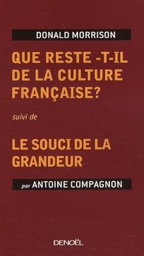 Que reste-t-il de la culture française ?