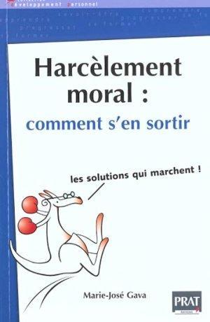 Image du vendeur pour Harclement moral mis en vente par Chapitre.com : livres et presse ancienne