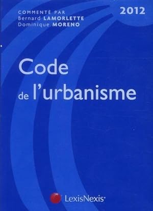 code de l'urbanisme (édition 2012)