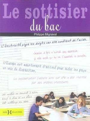 LE SOTTISIER DU BAC