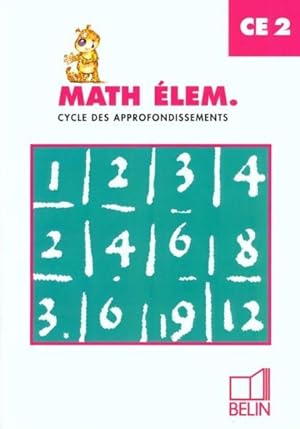 Math élem., CE2