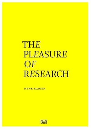 Imagen del vendedor de The Pleasure of Research a la venta por Rheinberg-Buch Andreas Meier eK