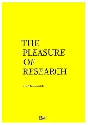 Imagen del vendedor de The Pleasure of Research a la venta por BuchWeltWeit Ludwig Meier e.K.