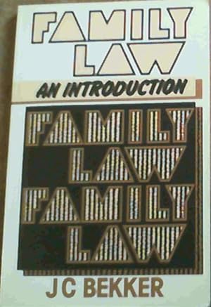 Immagine del venditore per Family Law - an Introduction venduto da Chapter 1