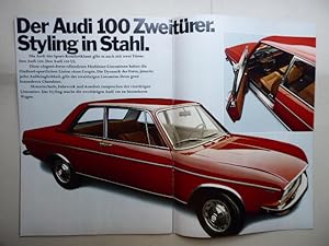 Bild des Verkufers fr Audi 100 Sport-Komfortklasse. (Hauptprospekt). zum Verkauf von Antiquariat Heinzelmnnchen