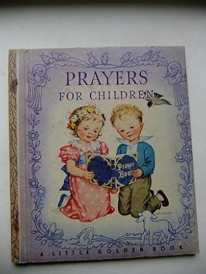 Bild des Verkufers fr Prayers for Children. Illustrated by Rachel Taft Dixon. zum Verkauf von Antiquariat Heinzelmnnchen