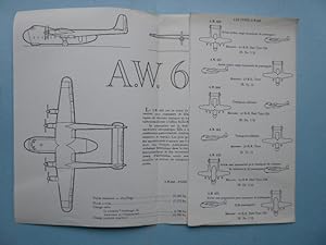 Fret ou Passagers. Series A.W. 650 (avion).