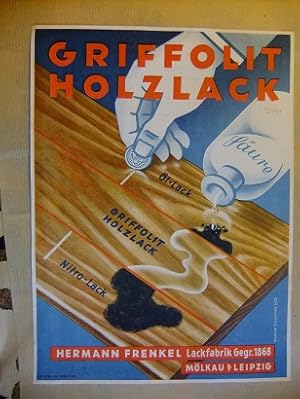 "GRIFFOLIT" Holzlack (Werbeblatt).