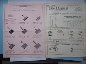 Bild des Verkufers fr Preisliste fr Striegel. Liste No. 8. zum Verkauf von Antiquariat Heinzelmnnchen