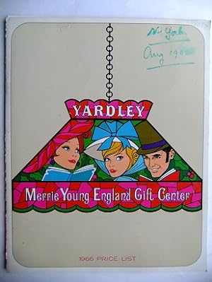 Yardley. Merrie Young England Gift Center. 1966 Price List.
