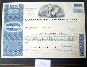 Dillingham Corporation, 100 Shares, 23.10.1969