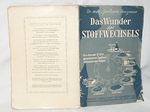 Seller image for Das Wunder des Stoffwechsels for sale by Versandhandel fr Sammler