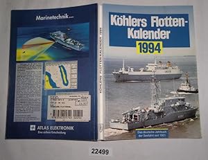 Seller image for Khlers Flottenkalender - Das deutsche Jahrbuch der Seefahrt 1994 for sale by Versandhandel fr Sammler