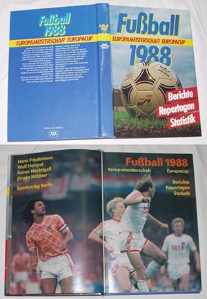 Bild des Verkufers fr Fuball 1988 Europameisterschaft Europacup - Berichte, Reportagen, Statistik zum Verkauf von Versandhandel fr Sammler