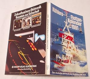 Köhlers Flotten- Kalender 1991 - Das deutsche Jahrbuch der Seefahrt seit 1901
