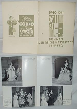 Image du vendeur pour Bhnen der Reichsmessestadt Leipzig 1940 1941 mis en vente par Versandhandel fr Sammler
