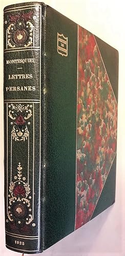 Lettres Persanes. Collationnées sur l'édition originale. Introduction de Paul Valéry. Illustratio...