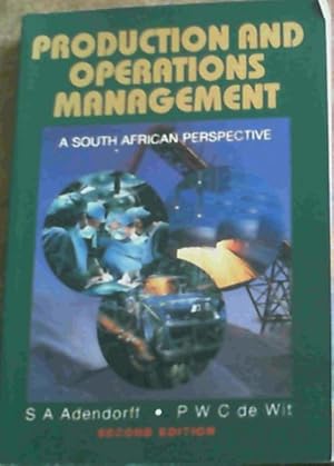 Seller image for Production and Operations Management : A South African Perspective for sale by Chapter 1