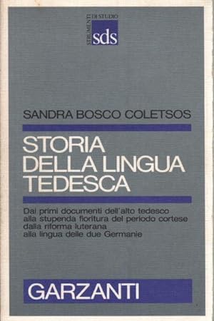 Seller image for Storia della lingua tedesca for sale by Di Mano in Mano Soc. Coop