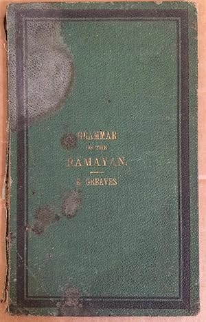 Seller image for Notes on the Grammar of the Ramayan of Tulsi Das for sale by Arthur Probsthain