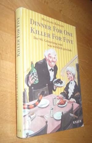 Bild des Verkufers fr Dinner for one- Killer for five zum Verkauf von Dipl.-Inform. Gerd Suelmann