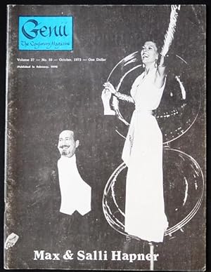 Genii: The Conjurors' Magazine Oct. 1973 vol. 37 no. 10