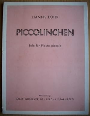 Bild des Verkufers fr Piccolinchen, Solo fr Flauto piccolo zum Verkauf von Elops e.V. Offene Hnde