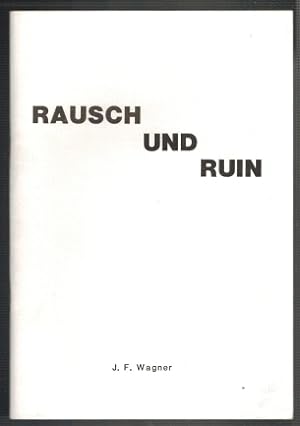 Imagen del vendedor de Rausch und Ruin; Gedichte zum Dritten Reich a la venta por Elops e.V. Offene Hnde