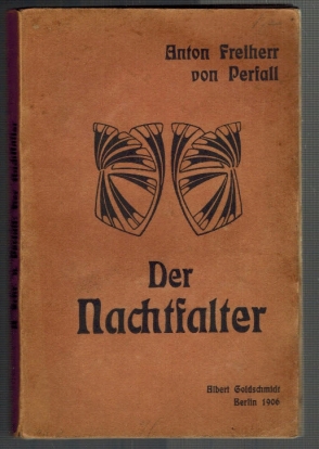 Bild des Verkufers fr Der Nachtfalter; Original-Roman zum Verkauf von Elops e.V. Offene Hnde