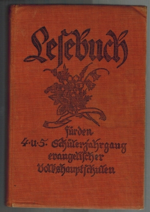 Bild des Verkufers fr Lesebuch fr den 4. und 5. Schlerjahrgang evangelischer Volkshauptschulen Bayerns; Mit Buchschmuck von Ludwig Richter zum Verkauf von Elops e.V. Offene Hnde