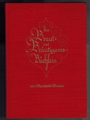 Seller image for Das Braut- und Brutigams-Bchlein for sale by Elops e.V. Offene Hnde