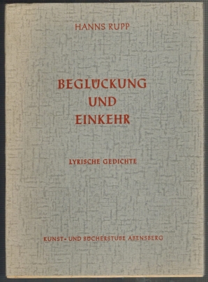 Imagen del vendedor de Beglckung und Einkehr. a la venta por Elops e.V. Offene Hnde