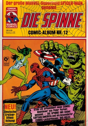 Die Spinne, Comic-Album Nr. 12; Texte: Tom DeFalco, Jim Shooter; Zeichnungen: Herb Trimpe Trimpe,...