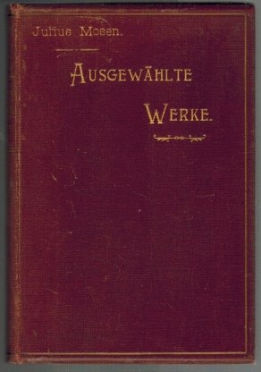 Image du vendeur pour Julius Mosen, ausgewhlte Werke 4. Band (vierter) mis en vente par Elops e.V. Offene Hnde