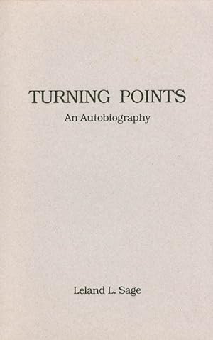 Image du vendeur pour Turning Points: An Autobiography mis en vente par The Haunted Bookshop, LLC