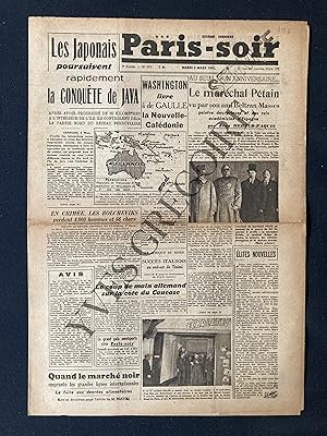 PARIS-SOIR-N°573-MARDI 3 MARS 1942