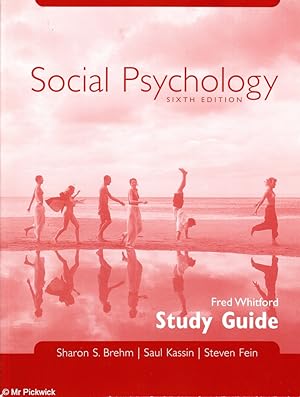 Image du vendeur pour Social Psychology Study Guide mis en vente par Mr Pickwick's Fine Old Books