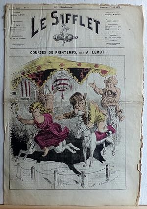 Seller image for Courses de printemps (journal Le Sifflet n14) for sale by Le Rayon populaire