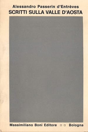 Immagine del venditore per SCRITTI SULLA VALLE D'AOSTA (1979) venduto da Invito alla Lettura