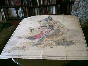 Geological Map of England and Wales Showing Also the Inland Navigation By Means of Rivers and Can...