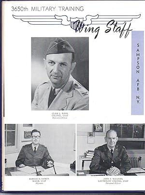 The Airman: Sampson Air Force Base New York 30 Sept-7 Oct 1954 Flights 3488-3510: Wycliffe Steele ...