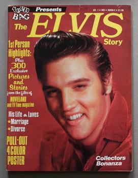 Seller image for Teen Bag Presents The Elvis Story No 1- with 300 Exclusive Pictures & Stories / Pull-out 4 Colour Poster. for sale by Comic World