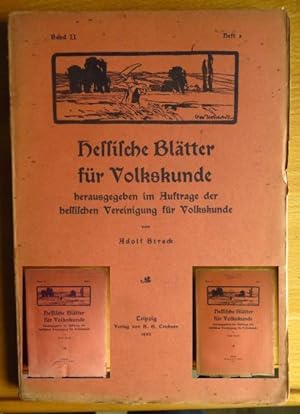 Seller image for Hessische Bltter fr Volkskunde for sale by Antiquariat Blschke