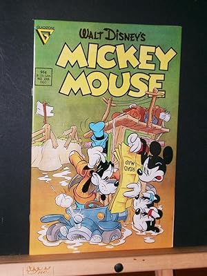 Seller image for Walt Disney's Mickey Mouse #243 for sale by Tree Frog Fine Books and Graphic Arts