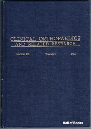 Clinical Orthopaedics and Related Research. Number 190: Antibiotics In Orthopaedics