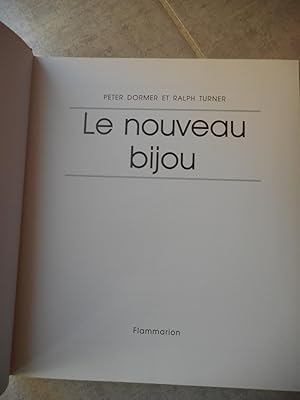 Bild des Verkufers fr Le nouveau bijou zum Verkauf von Frederic Delbos