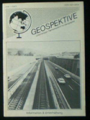 Geospektive, Unabhängige Fachzeitschrift für Geographie, Heft 3 (1987) 1. Jahrgang