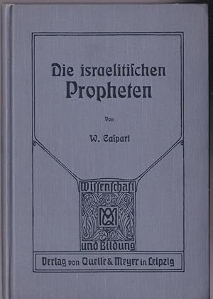 Image du vendeur pour Die israelitischen Propheten mis en vente par Versandantiquariat Karin Dykes